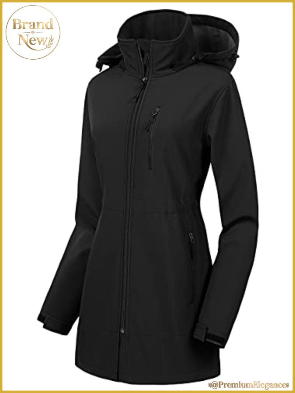 Women's Lightweight Waterproof Tactical Jacket Fleece Lined Windbreaker